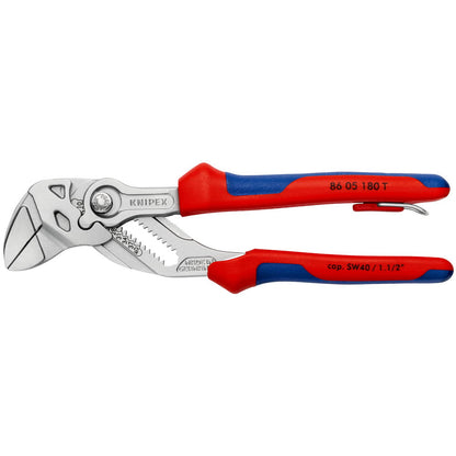 Pince-clé KNIPEX longueur 180 mm, portée 40 mm (4000795417)