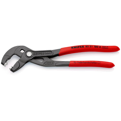 KNIPEX Federbandschellenzange Gesamtlänge 180 mm Kapazität max. 50 mm ( 4000810356 )