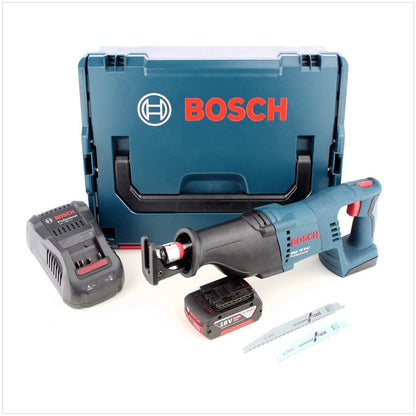 Bosch GSA 18 V-LI Professional 18 V Akku Säbelsäge + L-Boxx + 20tlg. Tough Box + 1x Akku 6,0Ah + 1x Ladegerät - Toolbrothers