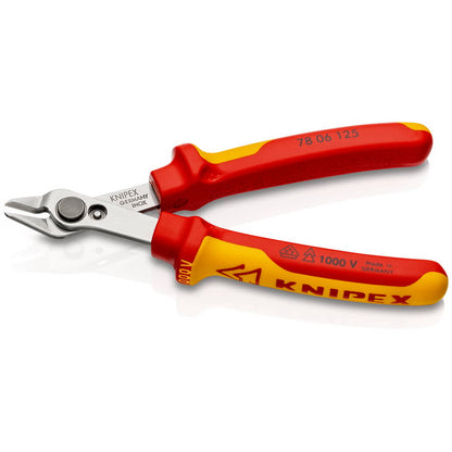 KNIPEX Elektronik-Seitenschneider Electronic Super-Knips® Länge 125 mm Form 0 ( 4000811090 )