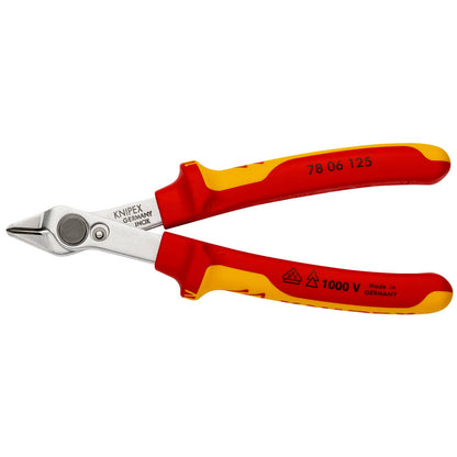 KNIPEX Pince coupante électronique Super-Knips® électronique longueur 125 mm forme 0 (4000811090)