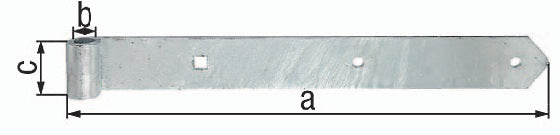 GAH Ladenband Breite 45 mm Länge 600 x 45 mm Stärke 5 mm ( 3000200264 )