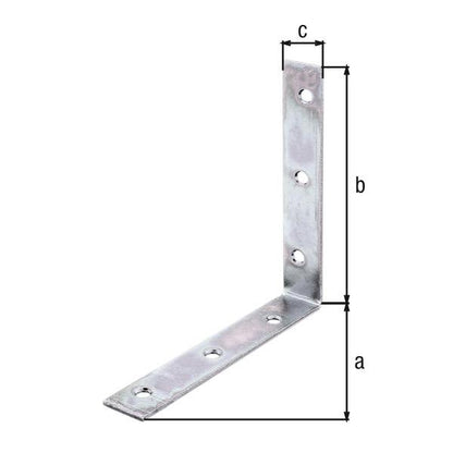 GAH Stuhlwinkel Länge 125 x 125 mm Breite 22 mm Stärke 2 mm ( 8001566020 )