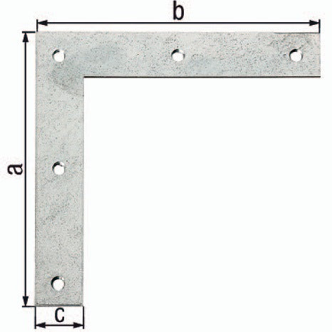 GAH Eckwinkel Länge 160 x 160 mm Breite 30 mm Stärke 3 mm ( 3000200377 )