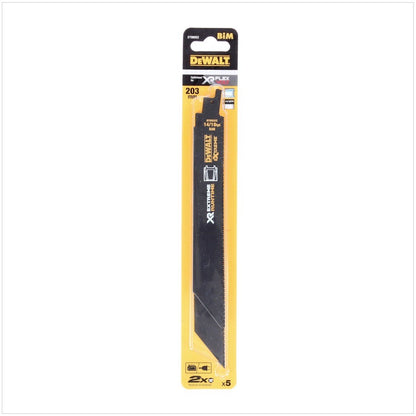 DeWalt DT 99552 Säbelsägeblatt Metall 203 mm 5 Stück - Toolbrothers