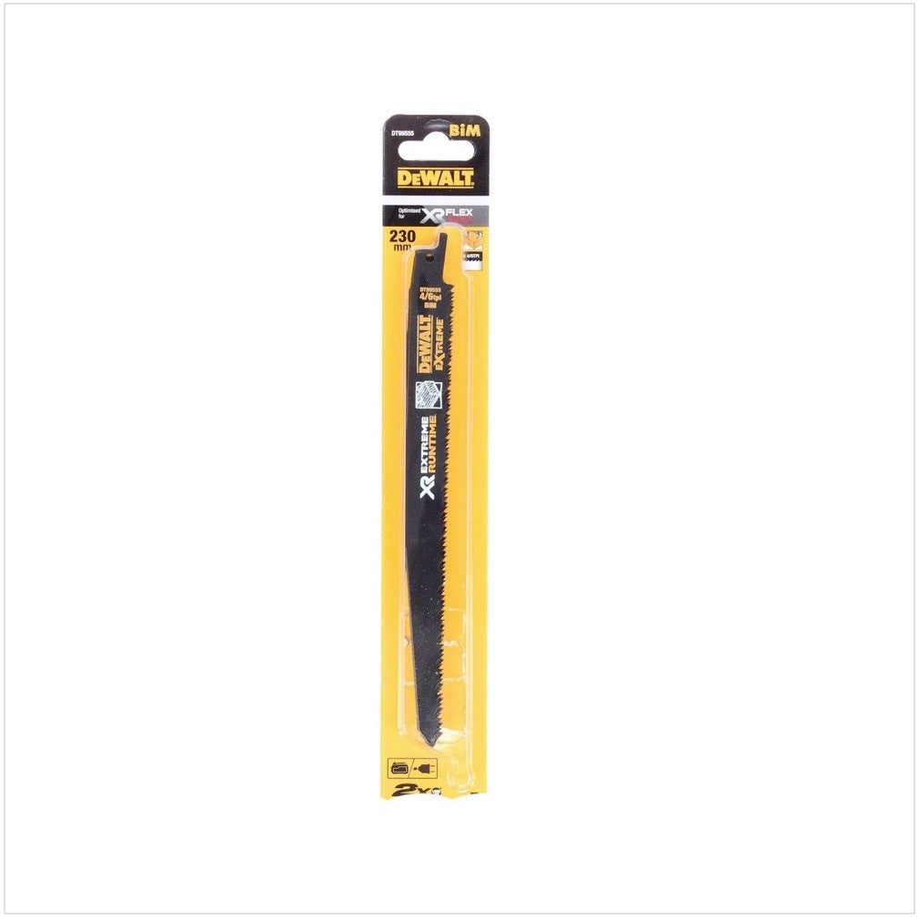 DeWalt DT 99555 XR FlexVolt Säbelsägeblätter Holz 230 mm 5 Stück - Toolbrothers