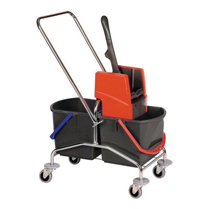 Chariot de ménage VERMOP seau 2 x 17 l et presse (9000472063)