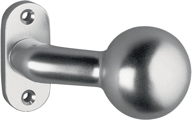 Bouton de porte profilé EDI 1332/0000 matériau aluminium F1 (3000200009)