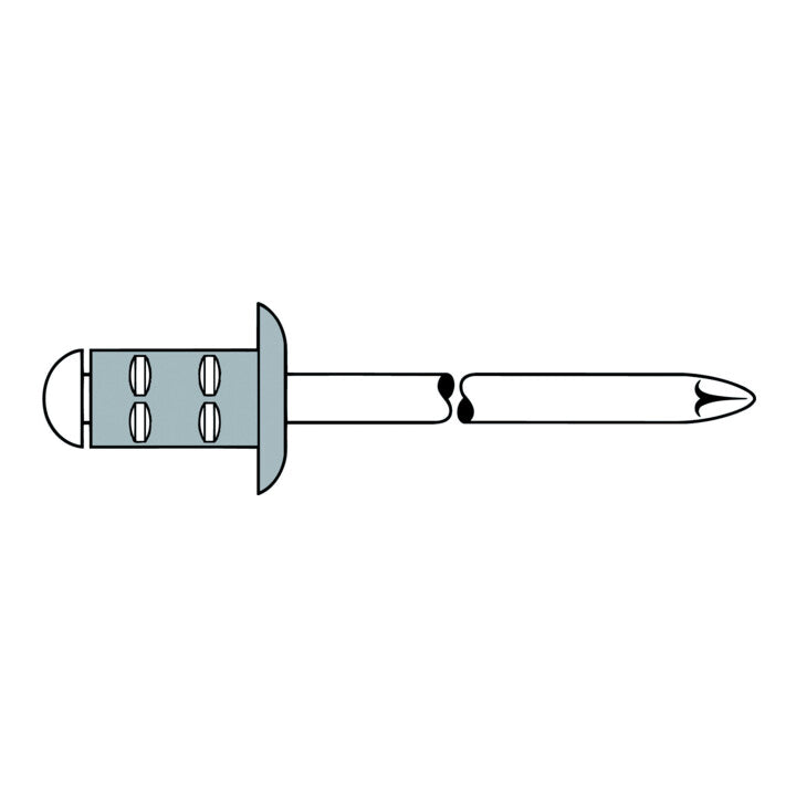 GESIPA rivet aveugle PolyGrip® tige de rivet dxl 3,2 x 8 mm (4000813765)