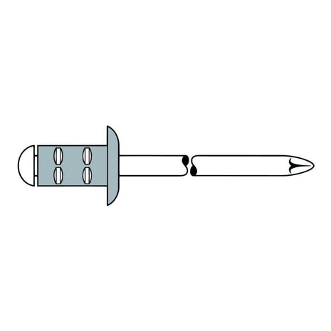 GESIPA rivet aveugle PolyGrip® tige de rivet dxl 4,8 x 10 mm (4000813769)