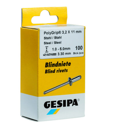 GESIPA Blindniet PolyGrip® Nietschaft d x l 3,2 x 11 mm ( 4000813786 )