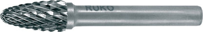 RUKO Frässtift RBF Ø 8 mm Kopflänge 18 mm Schaft-Ø 6 mm ( 4000602854 )