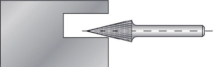 RUKO Frässtift SKM Ø 10 mm Kopflänge 20 mm Schaft-Ø 6 mm ( 4000602923 )