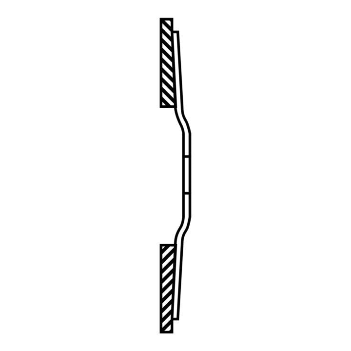 Rondelle dentée PFERD POLIFAN A SG STEELOX Ø 115 mm grain 40 plat (4000841550)