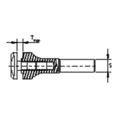 Porte-outils PFERD pour petits disques à tronçonner pour diamètre d'alésage 6 mm (4000844787)