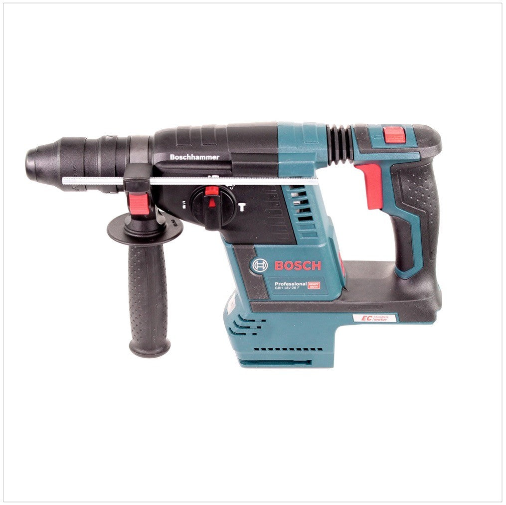 Bosch GBH 18V-26 F Akku Bohrhammer 18V 2,6J SDS-Plus Solo in L-Boxx mit Bohrer und Meißel Set - Toolbrothers