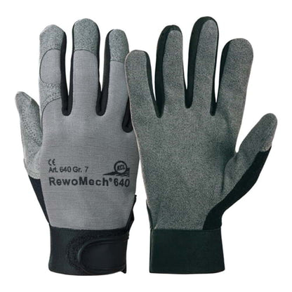 HONEYWELL gants en cuir artificiel RewoMech 640 taille 10 noir/gris (4000371733)