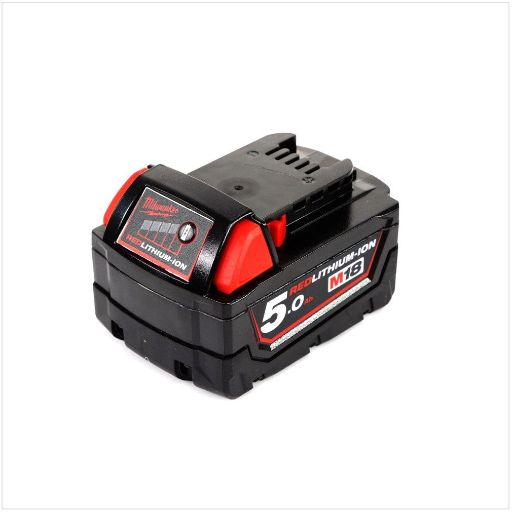 Milwaukee M18 CSX Säbelsäge mit 1 x Milwaukee M18 B5 Akku 18 V 5,0 Ah RED Li-Ion - Toolbrothers