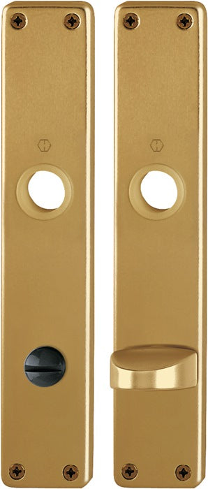 HOPPE Langschildpaar 202SP F4 / bronzefarbig F4 ( 3000252130 )