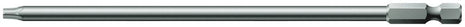 Embout WERA 1/4″ T 15 longueur 152 mm (4000829384)