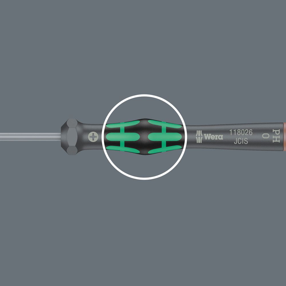 WERA Elektronik-Feinmechanik-Schraubendreher 2035 1,5 mm Klingenlänge 40 mm ( 4300001756 )