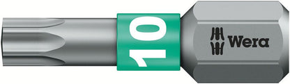 WERA Bit 867/1 BTZ 1/4 ″ T 10 Länge 25 mm ( 4000829534 )