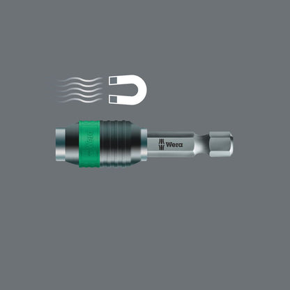 WERA Bithalter 889/4/1 K Rapidaptor 1/4 ″ F 6,3 1/4 ″ C 6,3 + E 6,3 ( 4000829607 )