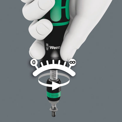 Tournevis dynamométrique WERA 7441 1,2 - 3 Nm (4000828011)