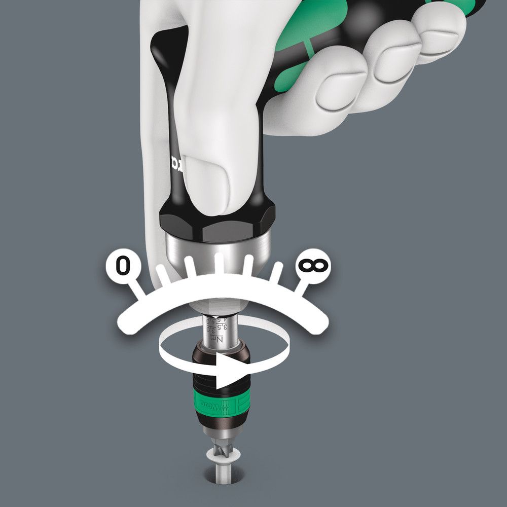 Tournevis dynamométrique WERA 7442 3 - 6 Nm (4000828013)