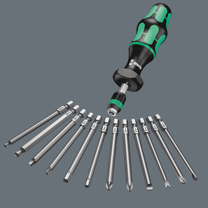 WERA Drehmomentschraubendrehersatz KK 60 Torque 17-teilig 1,2-3 Nm ( 4000828120 )