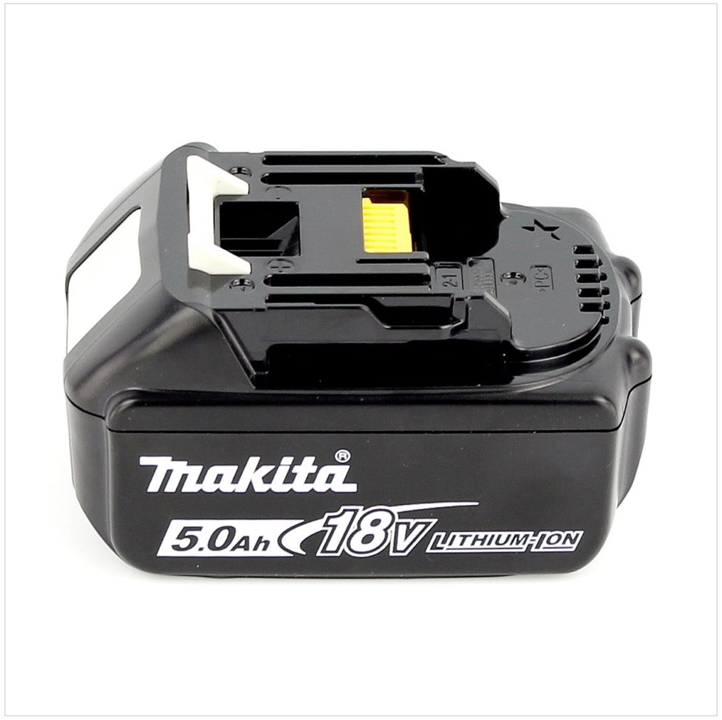 Makita DHP 458 T1JB Akku Schlagbohrschrauber 18 V 91Nm Schwarz im Makpac + 1x 5,0 Ah Akku - Toolbrothers