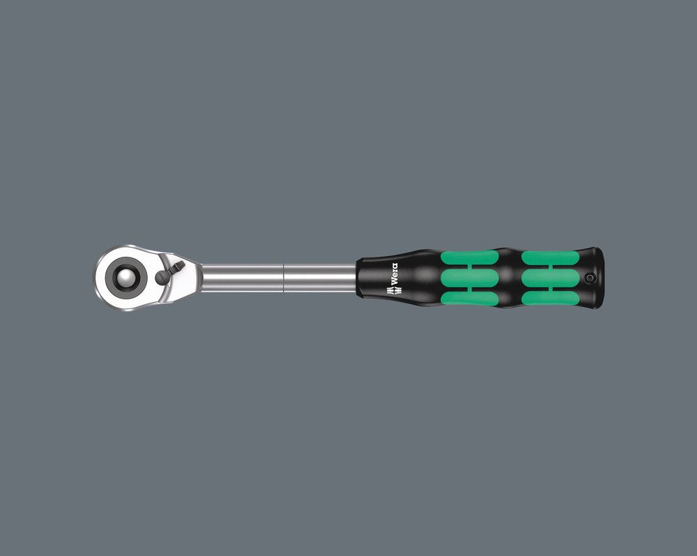 WERA Hebelumschaltknarre 8006 Zyklop Hybrid Set 1/2 ″ 72 Zähne ( 4000821144 )