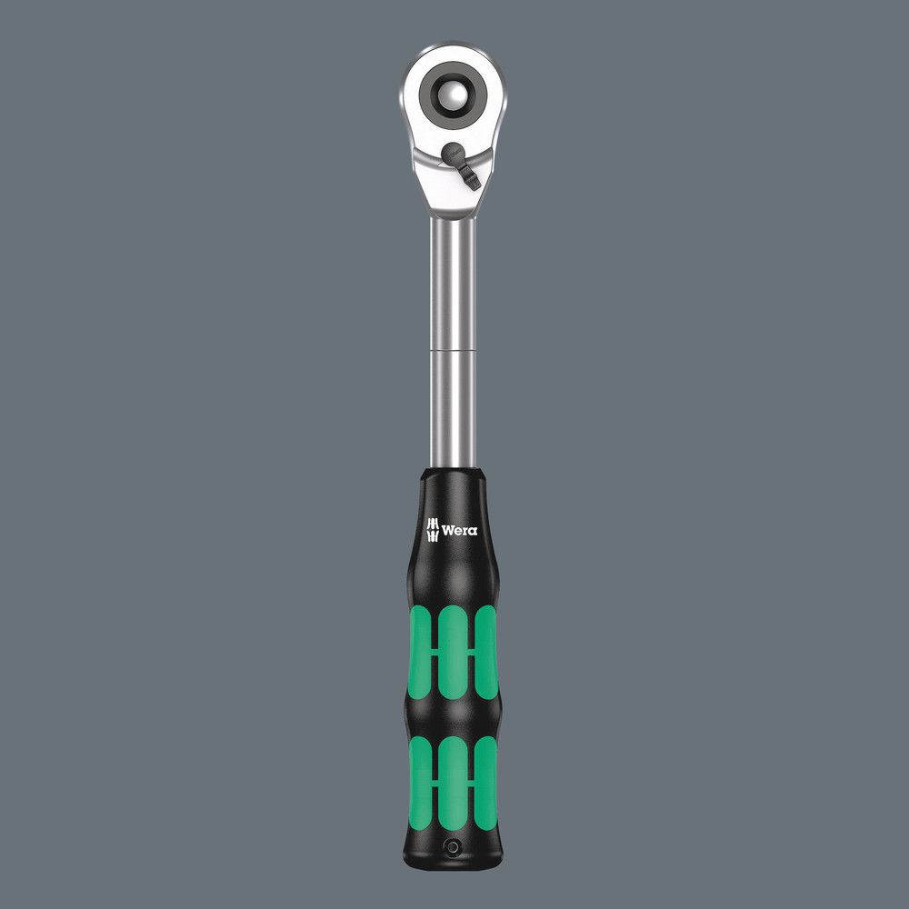 WERA Hebelumschaltknarre 8006 Zyklop Hybrid Set 1/2 ″ 72 Zähne ( 4000821144 )