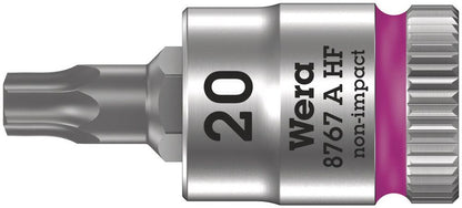 Insert pour clé à douille WERA 8767 A HF TORX® 1/4″ (8000378016)