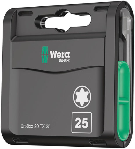 WERA paquete grande de puntas 1/4″ T 25 longitud 25 mm (4000829009)