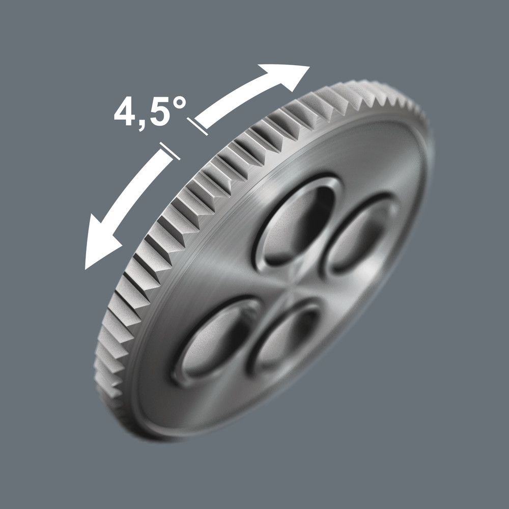 WERA Hebelumschaltknarre 8007 B VDE 3/8 ″ 80 Zähne ( 4000828007 )