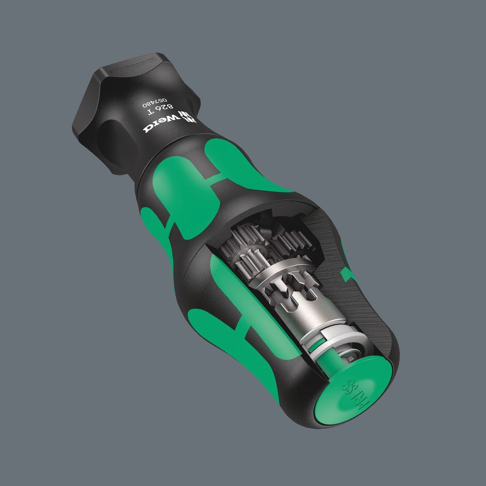 WERA Bithandhalter 826 T Kraftform Turbo mit Schnellwechselfutter ( 4000829823 )