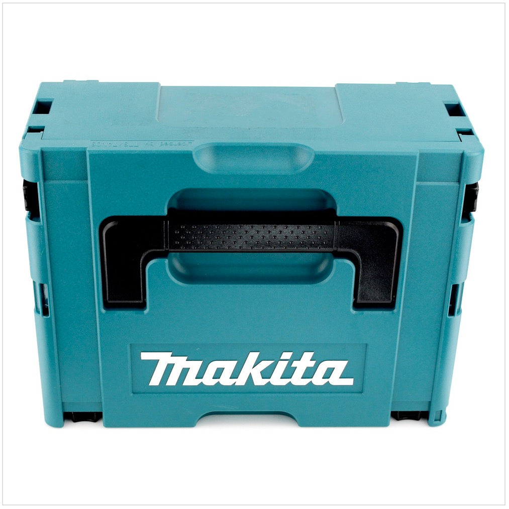 Makita DHP 458 RFJB Akku Schlagbohrschrauber 18 V 91Nm Schwarz im Makpac + 2x 3,0 Ah Akku + Ladegerät - Toolbrothers