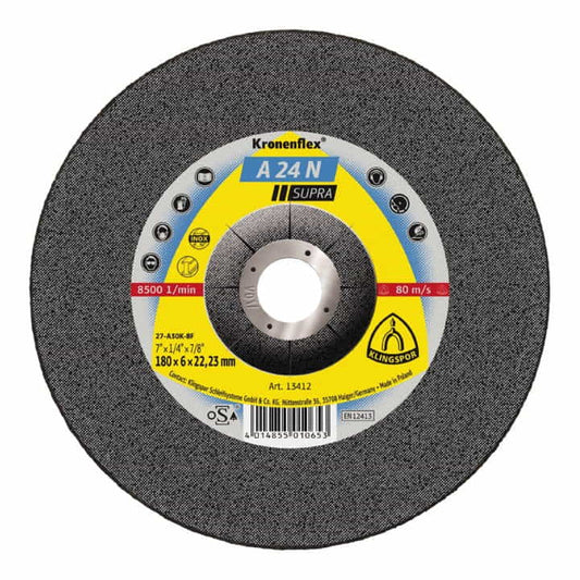 KLINGSPOR disque abrasif A 24 N Supra D230xS6mm (4000841091)