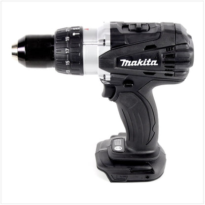 Makita DHP 458 RTJB Akku Schlagbohrschrauber 18 V 91Nm Schwarz im Makpac + 2x 5,0 Ah Akku + Ladegerät - Toolbrothers