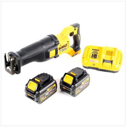 DeWalt DCS 388 T2 Akku Säbelsäge 54 V + 2x Akku 6,0 Ah + Ladegerät - Toolbrothers