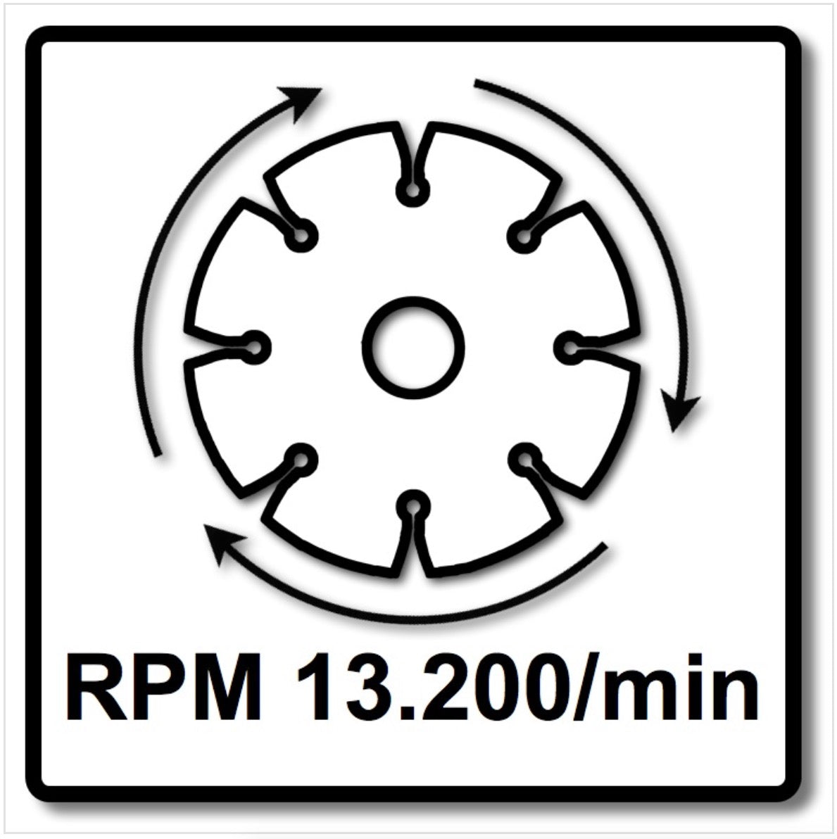 WellCut Diamond Blade Diamant Trennscheibe 115x22,2x10mm Universal turbo ( 777 - 115 / 22 ) - Toolbrothers