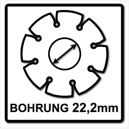 WellCut Diamond Blade Diamant Trennscheibe 115x22,2x10mm Universal turbo ( 777 - 115 / 22 ) - Toolbrothers