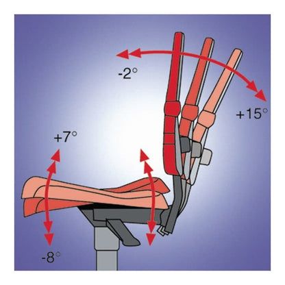 BIMOS Arbeitsdrehstuhl Sintec B Rollen ( 9000454026 )