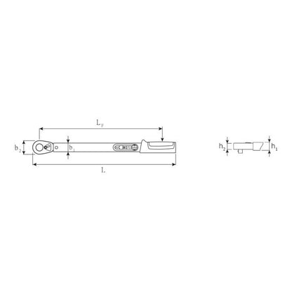 Clé dynamométrique STAHLWILLE 721/20 Quick 1/2″ 40 - 200 Nm (4000826604)