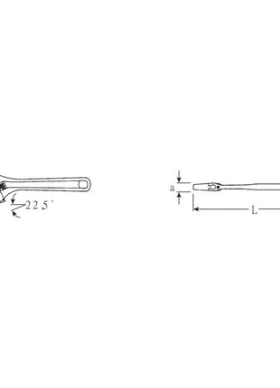 Clé à molette STAHLWILLE 4025 max. 39 mm (4000826637)