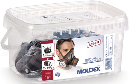 Boîte de protection respiratoire MOLDEX 857202 A2P2 RD - Série 8000 1x800201,2x807001,2x850001,2x809001 (4000370730)