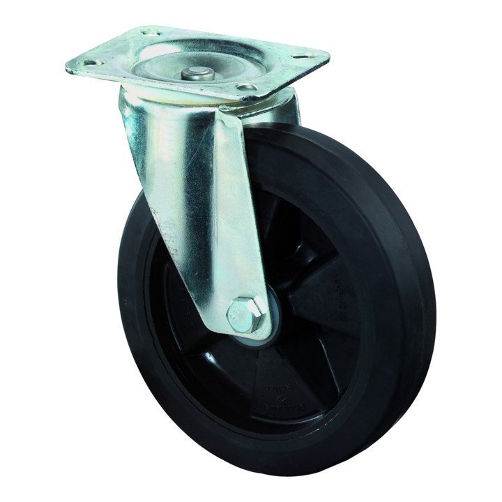 Roulette pivotante BS ROLLEN Ø 100 mm capacité de charge 140 kg (3000275450)