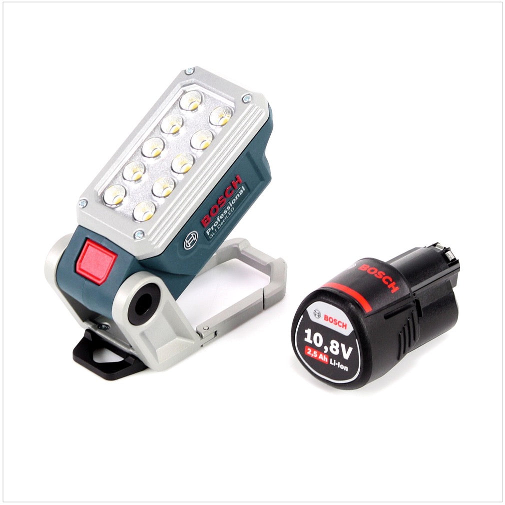 Bosch GLI DeciLED 10,8 Volt Professional Akku Lampe Worklight ( 06014A0000 ) + 1x GBA 2,5 Ah Akku - Toolbrothers