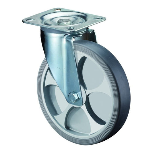 Roulette pivotante BS ROLLEN Ø 100 mm capacité de charge 110 kg (3000275588)